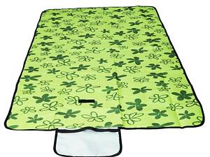 Розкладний килимок для пікніка 145х80 см, зелений