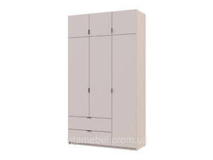 Розпашна Шафа для одягу Doros Лукас Кашемір 3ДСП 135х50х240 (80737802)
