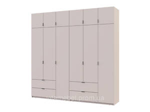 Розпашна Шафа для одягу Doros Лукас Кашемір 3+3 ДСП 240х50х240 (42005108)
