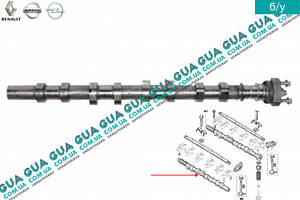 Розподільний вал впускний 8200019181 Nissan/НІССАН INTERSTAR 1998-2010/ІНТЕРСТАР 98-10, Nissan/НІССАН PRIMASTAR 2000- /