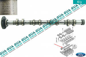 Распредвал выпускной ( распределительный вал ) XS7Q6A273AF Ford / ФОРД TRANSIT 2000-2006 / ТРАНЗИТ 00-06, Ford / ФОРД MO
