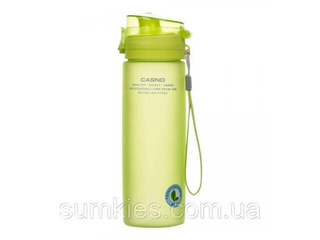 Розпродаж - Пляшка для води CASNO 650 мл KXN-1157 Зелена - Фото 1