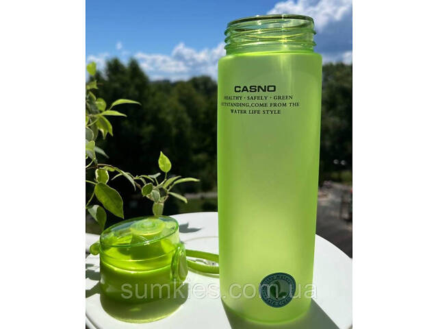 Розпродаж - Пляшка для води CASNO 650 мл KXN-1157 Зелена - Фото 6