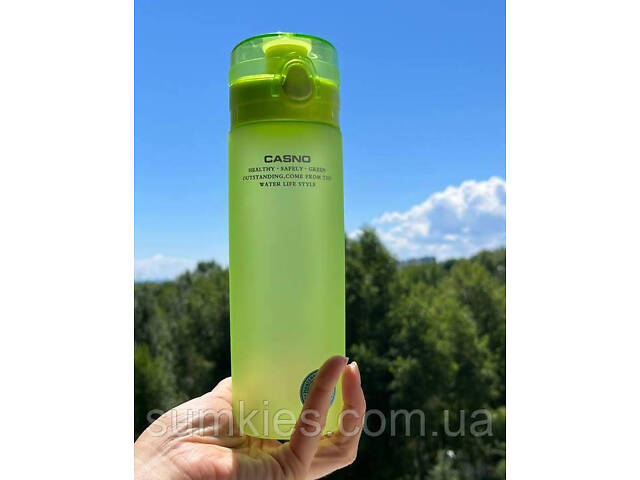 Розпродаж - Пляшка для води CASNO 650 мл KXN-1157 Зелена - Фото 7