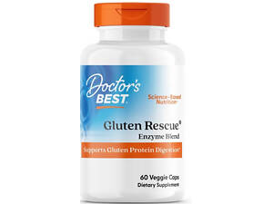 Расщепление глютена Doctor's Best Gluten Rescue 60 капс