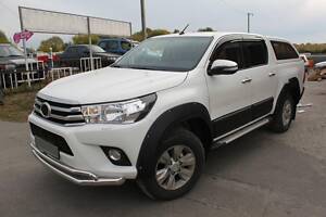 Расширители колесных арок (АБС, на болтах) для Toyota Hilux 2015-2024 гг