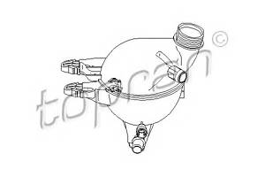 Расширительный бачок  для моделей: CITROËN (C3, C3,C2,C3,C3,DS3,C-ELYSEE), PEUGEOT (1007,207,207,207,208,301,2008)