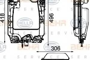 Расширительный бачок для моделей: IVECO (EuroTech, EuroStar,EuroTrakker,EuroTech)