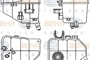 Расширительный бачок для моделей: MERCEDES-BENZ (C-CLASS, C-CLASS,C-CLASS,CLK,CLK)