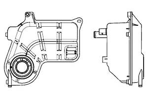 Расширительный бачок AUDI A6 C5 (4B2) 1997-2005 г.