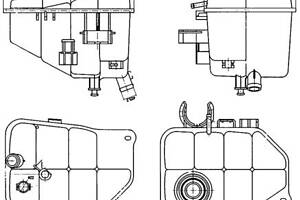 Расширительный бачок MERCEDES-BENZ CLK (A209) 2000-2011 г.