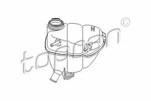 Расширительный бачок системы охлаждения 206903