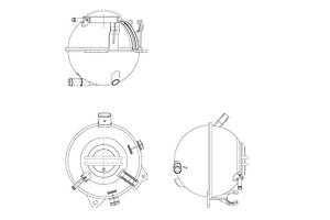 Расширительный бачок системы охлаждения