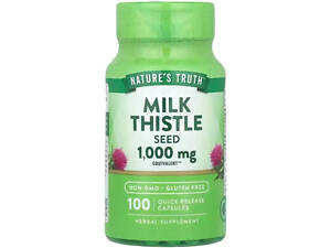 Розторопша для печінки Nature's Truth Milk Thistle Seed Extract 1000 мг 100 капс