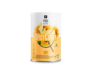 Растворимый суп со вкусом карри для контроля веса Spicy Curry LR Figu Active 488 г (81245)