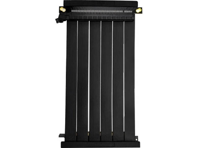 Райзер PcCooler Vertical GPU RISER CABLE PCI-E BK 4.0 185мм PCI-E4.0X16 Чор (RC185 BK 4.0) - Фото 3