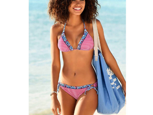 Роздільний купальник жіночий ISHOWTIENDA Рожевий L - Фото 1