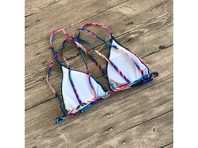 Роздільний купальник жіночий ISHOWTIENDA Синій XL - Фото 4