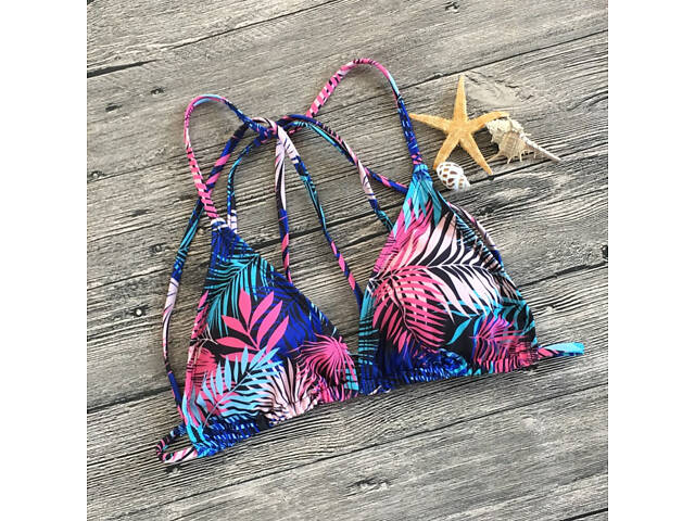 Роздільний купальник жіночий ISHOWTIENDA Синій XL - Фото 7