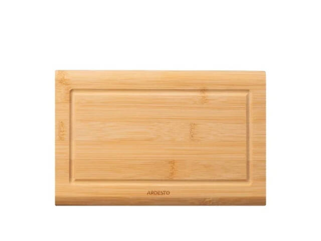 Обробна дошка Ardesto Midori 25 х 16 х 1.5 см, бамбук (AR1425BM) - Фото 2