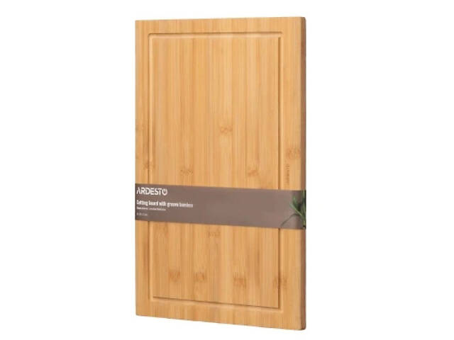 Обробна дошка Ardesto Midori 40 х 28 х 1.5 см, бамбук (AR1440BA) - Фото 1