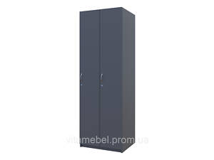 Роздягальня Doros 2-х секційна Графіт 2 ДСП 60х52х180 (40512886)