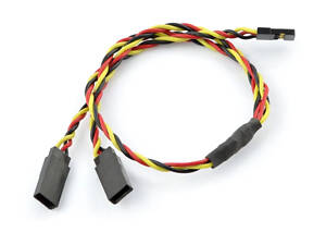 Разветвитель Y 22AWG для сервоприводов JR скрученный (30 см)
