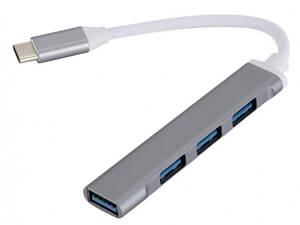 Разветвитель hub TYPE-C USB 3.0 хаб 4 порта