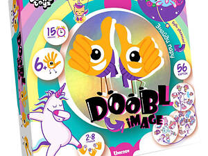 Розважальна настільна гра 'Doobl Image' DBI-01-01U укр. мовою Єдинороги