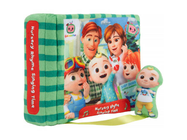 Розвиваюча іграшка CoComelon Feature Roleplay Музична плюшева книга (CMW0025) - Фото 2
