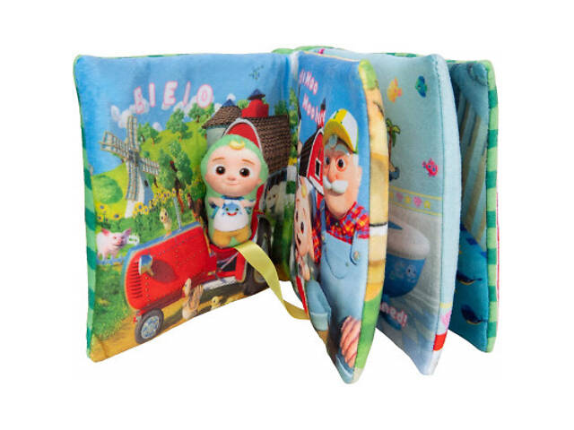 Розвиваюча іграшка CoComelon Feature Roleplay Музична плюшева книга (CMW0025) - Фото 3