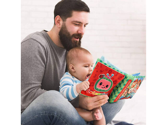 Розвиваюча іграшка CoComelon Feature Roleplay Музична плюшева книга (CMW0025) - Фото 4