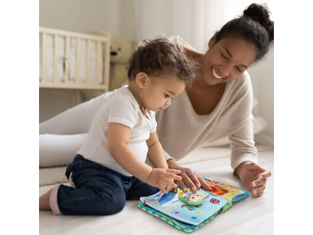 Розвиваюча іграшка CoComelon Feature Roleplay Музична плюшева книга (CMW0025) - Фото 5