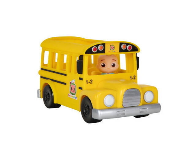 Розвиваюча іграшка CoComelon Feature Vehicle Жовтий Шкільний Автобус зі звуком (CMW0015) - Фото 9