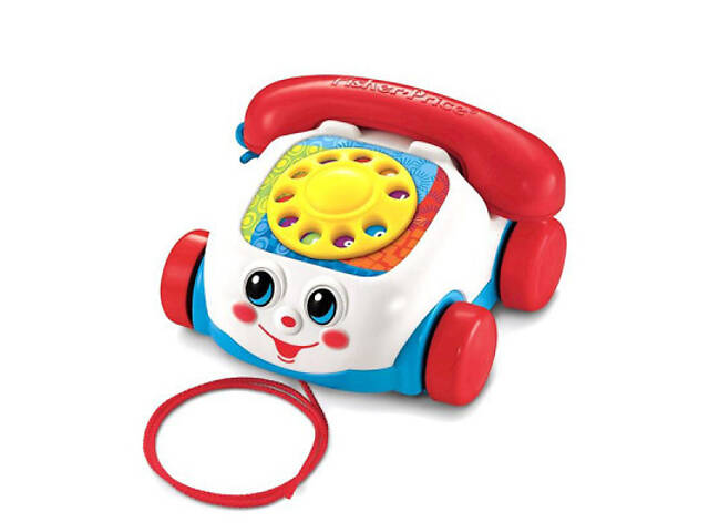 Розвиваюча іграшка Fisher-Price Іграшка-каталка 'Веселий телефон' Fisher-Price (FGW66) - Фото 1