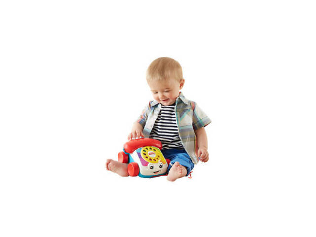 Розвиваюча іграшка Fisher-Price Іграшка-каталка 'Веселий телефон' Fisher-Price (FGW66) - Фото 3
