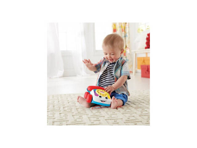 Розвиваюча іграшка Fisher-Price Іграшка-каталка 'Веселий телефон' Fisher-Price (FGW66) - Фото 6