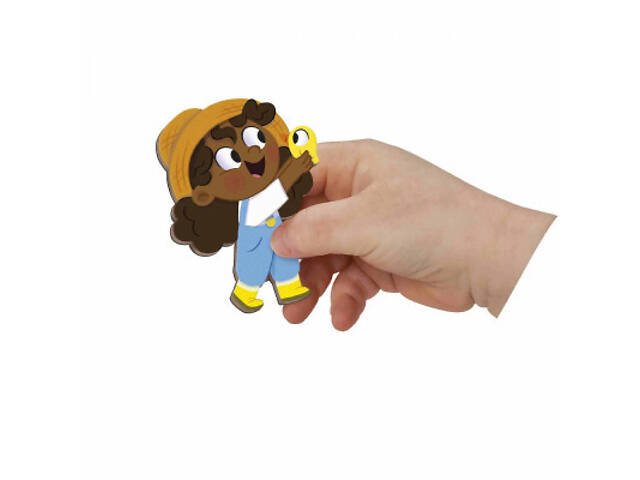 Розвиваюча іграшка Janod Магнітні історії Ферма 30 елементів (J05451) - Фото 7