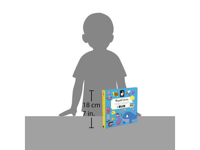 Розвиваюча іграшка Janod Магнітні історії Морські мешканці 30 елементів (J05448) - Фото 8