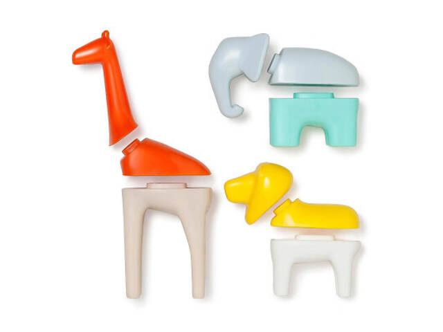 Розвиваюча іграшка Kid O конструктор - пазл Сафарі (10446) - Фото 4