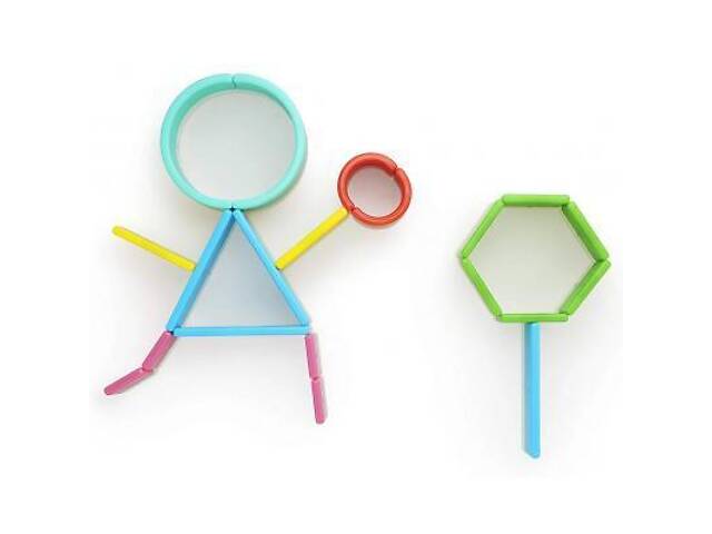 Розвиваюча іграшка Kid O магнітна Абетка в наборі 20 блоків (10454) - Фото 4