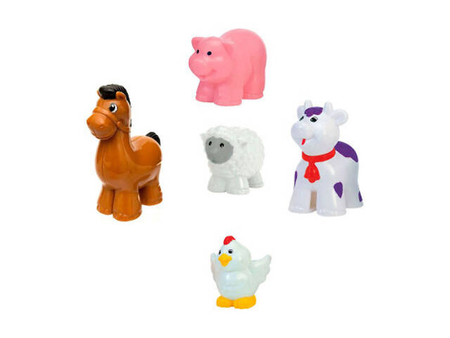 Розвиваюча іграшка Kiddi Smart Трактор з трейлером (063180) - Фото 3