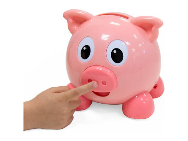 Розвиваюча іграшка Kiddi Smart Інтерактивна навчальна іграшка Smart-Копилочка українська та англійська мова (208441) - Фото 4