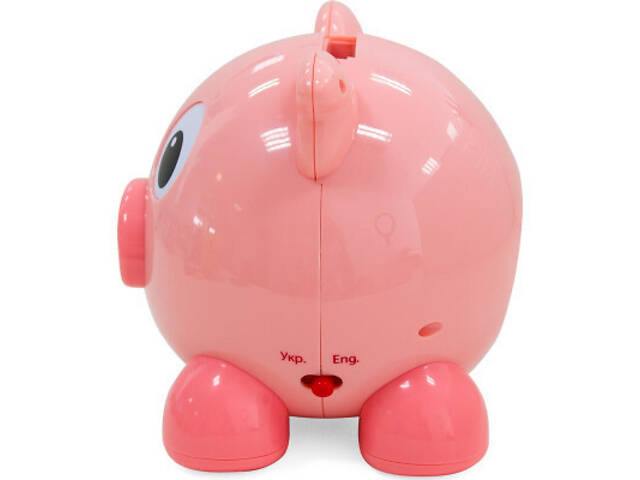 Розвиваюча іграшка Kiddi Smart Інтерактивна навчальна іграшка Smart-Копилочка українська та англійська мова (208441) - Фото 9