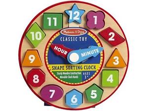 Розвиваюча іграшка Melissa&Doug Годинник-сортувальник (MD18593)