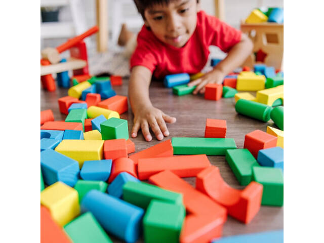 Развивающая игрушка Melissa&Doug МЕГА-набор Кубики/Сортер/Стучалка (MD93685) - Фото 4