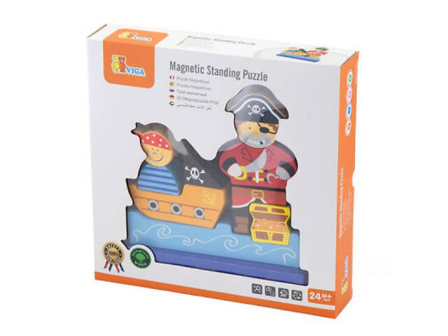 Розвиваюча іграшка Viga Toys Пірат (50077) - Фото 2