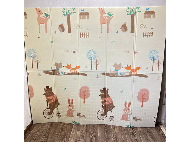 Розвиваючий килимок BabyOno зі спіненого XPE 180 x 200 x 1cм - Фото 2