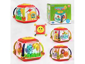 Розвивальний куб “Музичне веселощі” TK - 20119 TK Group, укр. мовою, в коробці (6946614476005)