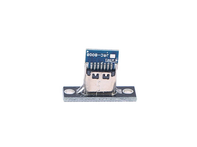 Роз’єм USB Type-C 3.1 4pin, мама, монтажний, для зарядки і живлення - Фото 2